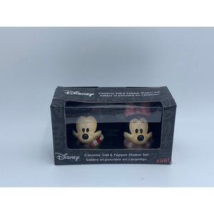 Disney Mickey and Minnie Mouse Ceramic Salt & Pepper Shakers